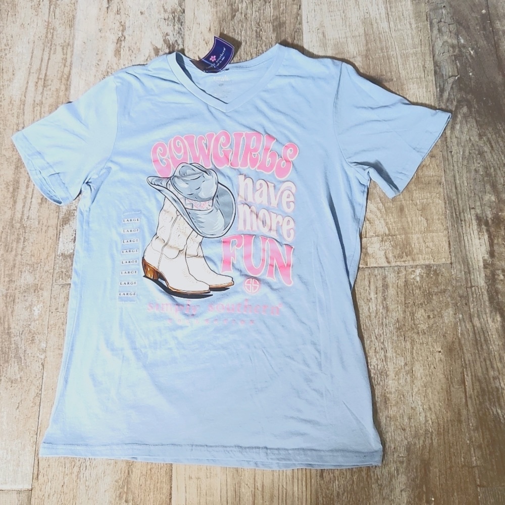 NEW Simply Southern Cowgirl Shirt